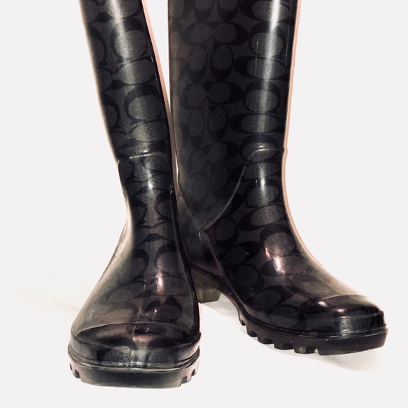 Coach rainboots - Picture 2 of 2